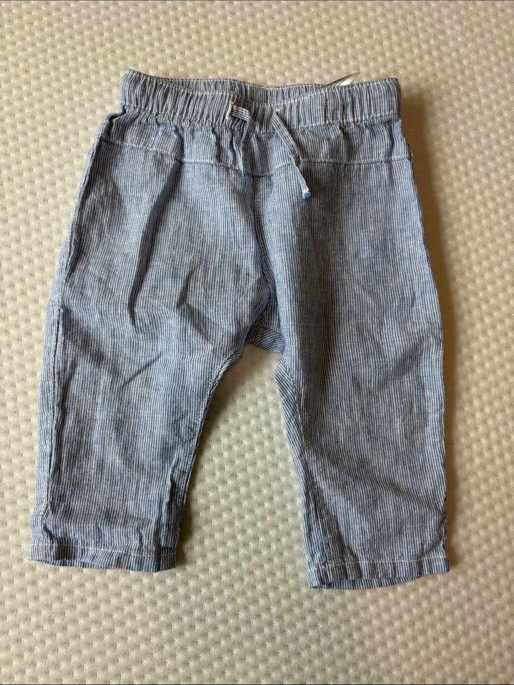 H&M Baby Striped Pants in Blue & White Size 6-9M